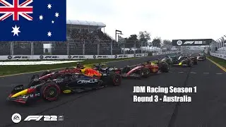 F1 22 My Team - JDM Racing, Season 1 (Round 3 Australia)