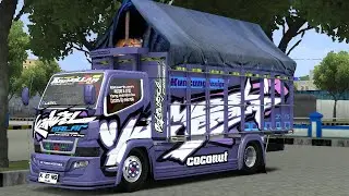 Sharee || livery mod canter terbaru 2025 || mod $$canter fariz jaya abadi || mod by#alfmods 