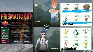 Prismatic CUP | Practice with Gartoz | Pokemon GO