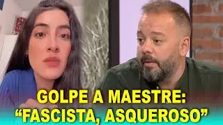 Periodista venezolana PLANTA CARA a Maestre por llamarles &ldquo;escoria&rdquo;: &ldquo;Fascista,  asqueroso&rdquo;
