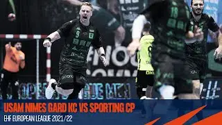 Highlights | USAM Nimes Gard vs Sporting CP | Round 3 | EHF European league Men 2021/22