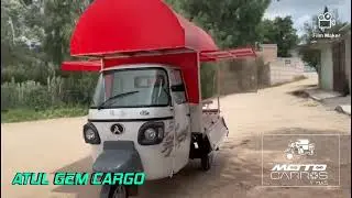 ATUL GEM CARGO🌟 De motocarro a negocio de comida sobre ruedas 🌟