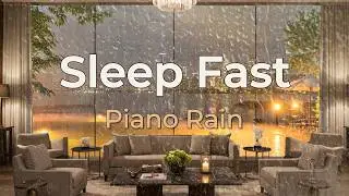 Toronto Rain Sounds 2 Hours for Sleeping | Feeling Tense Inside? | ASMR Calm Night