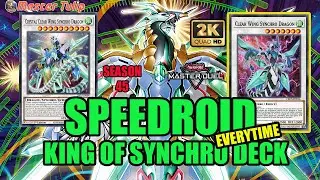 SEASON 45 -INCRIDIBLE SPEEDROID DOMINATES THE BATTLE YUGIOH MASTER DUEL