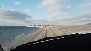 Sand Driving at Lucky Bay #sanddriving #sanddunes #adventure #luckybay