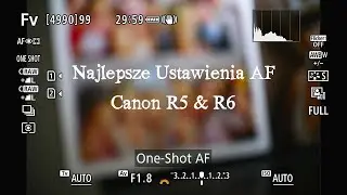 Canon R5 & R6 Wyjaśnienie AF i Najlepsze Ustawienia
