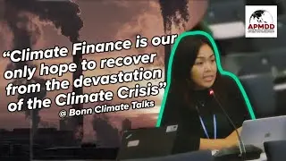 APMDD on #SB56: #ClimateFinanceNow #LossAndDamageFundNow #ClimateJusticeNow
