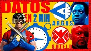 🔥ARGUS explicado en 2 min: Peacemaker 2x02 y el nuevo DCU