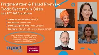 Fragmentation and Failed Promise: Trade Systems in Crisis