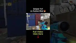 Безумный снайпер 1 на 1 против подписчика 8 #callofduty #cod