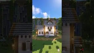 Minecraft | Rustic Pale Oak House #shorts #minecraftbuilding #minecrafttutorial