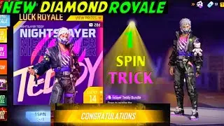 NEW DIAMOND ROYALE BUNDLE 1 SPIN TRICK🤫🤫 || NIGHT SLAYER TEDDY BUNDLE