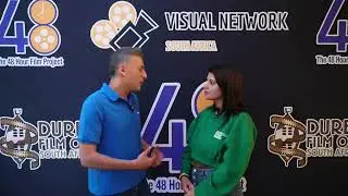 Ceo of Avlon AB Moosa chats with 48hour city producer Nerusha