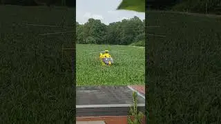 Rettungshubschrauber Wettringen im Maisfeld