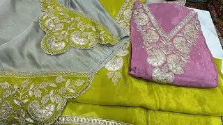 Katra Neel market shopping guide🔥Bridal suits wholesale market