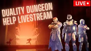 Destiny 2 Duality Dungeon Guide! Destiny 2 Dungeon Help Livestream! #respawnrecruits