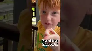 2024 Kings Island Part 2 #kingsisland #thebeast #theracer #thebat #mystictimbers #rollercoasters