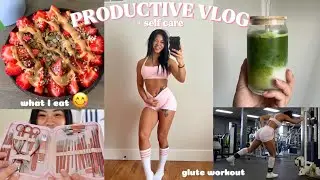 PRODUCTIVE VLOG | Gym, Self Care + Packing For A Trip