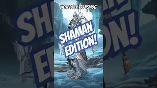 The best transmog sets for shammy #worldofwarcraft #wow #wowtransmog #epicgear #gamingshorts #mmorpg