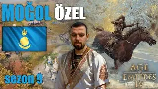 Age of Empires 4 MOĞOL ÖZEL - Manguday, Ticaret ve Gırtlak Müziği | AoE4 S9