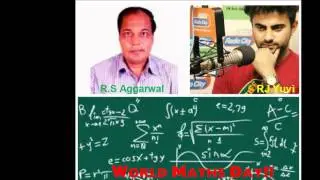 City Da Gabru with RS Aggarwal on World Maths Day | Radio City 91.1 FM