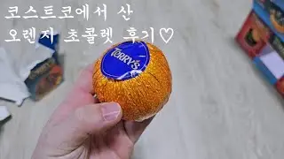 코스트코에서 산 신기한 오렌지 초콜렛 ㅋㅋ
