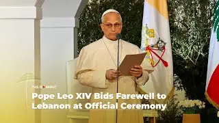 Pope Leo XIV Bids Farewell to Lebanon at Official Ceremony