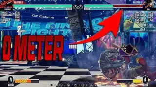 KOF XV : KING OF DINOSAUR - 0 Meter 500+ Damage  !