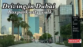 Dubai || al wasl road || boxpark view || city walk view || Dubai al wasl road || al wasl road