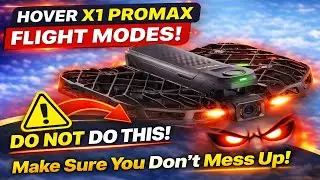 Hover X1 Pro/Pro Max Flight Modes Explained Avoid This Beginner Mistake #hoverx1pro #hoverx1promax