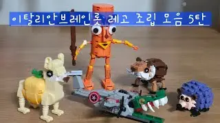 이탈리안브레인롯 레고 조립 모음 5탄