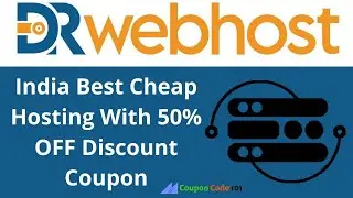 DRWebhost India Best Cheap Hosting With 50% OFF Discount Coupon
