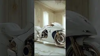 Lucky Ferrari white Limited Edition Bike 😲 #Ferrari #shorts #motorbike #motorcycle