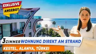 Exklusive, komplett eingerichtete 3 Zimmer Wohnung mit allen Annehmlichkeiten direkt&nbsp;am&nbsp;Strand