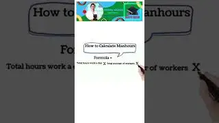 How to Calculate Manhours #shorts #youtubeshorts #shortsvideo #viral #safetytips #safetyperformance
