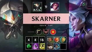 Skarner Top vs Fiora - VN Grandmaster Patch 25.17
