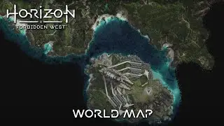 Horizon Forbidden West World Map PS5 Coouge Gameplay