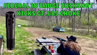 Federal 10GA 18 Pellet 00 Buck Browning BPS Kicks .685 GT
