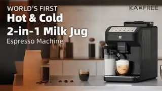 SF1 Max:World's 1st Hot Cold Milk Jug Auto Espresso Machine