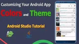 Theme settings for android studio project - Part 2  | Color settings for new android studio project