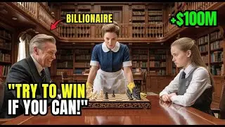 Win This And I'll Give You $100M, Billionaire Laughed — Maid's Daughter Did, His Face Went Pale