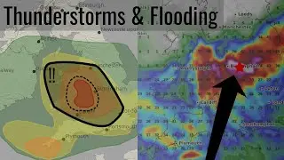 Widespread thunderstorms and flooding risk across the UK - Weather Forecast