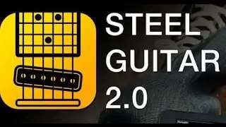 YONAC iPhone music apps steel guitar 2.0 first play, Lots of fun Improv