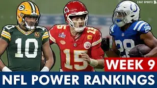 NFL Power Rankings: All 32 Teams Ranked Entering Week 9 Of 2025 NFL Season