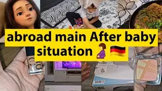 Routine vlog//desi lifestyle//abroad main bachon ke sath life//@sanaimran7828 🇩🇪