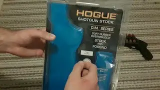 Remington 870 Hogue Overmolded Stock Unboxing and Range Test