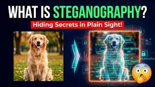 What is Steganography? | Steganography vs Cryptography | Hiding Secrets in Plain Sight Explained