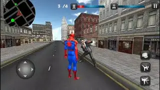 Super Spider Hero vs Captain USA Superhero Revenge Update - Spider Superhero Android GamePlay