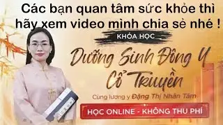 Dưỡng sinh đông y phần 59 ￼