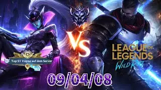 Vayne vs Shen | Toplane | Wild Rift Deutsch | Diamant Elo